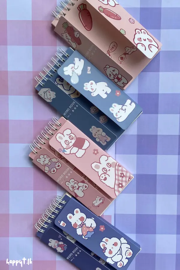 Cute A6 Word Books
