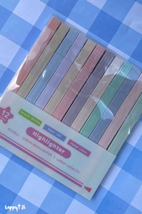 Pastel Glow Set Double-Ended 12pcs set